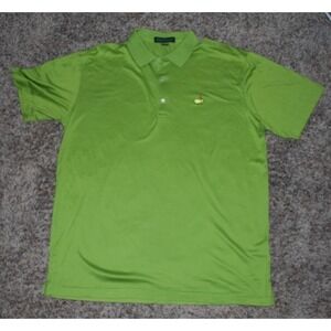 Amen Corner Masters Polo Shirt Mens Large Green Golf Casual Outdoor